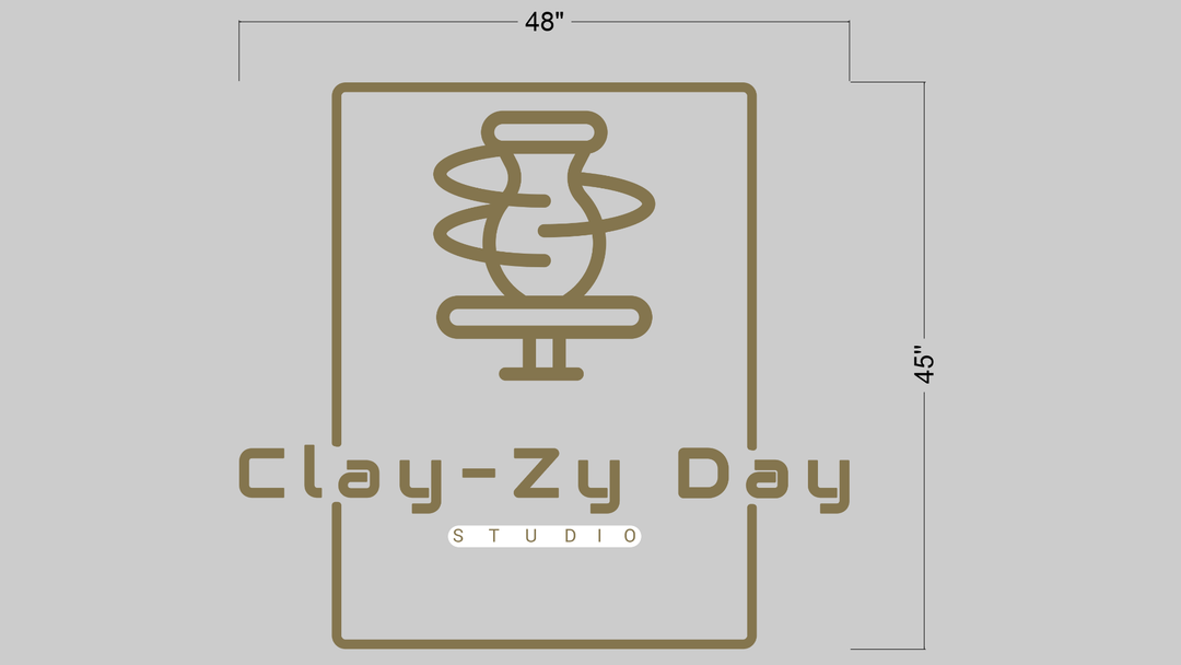 Custom Signs For Clay-Zy Day Studio