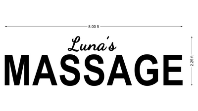 Business signage for Juan Juan Li