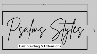 Custom Signs For psalma