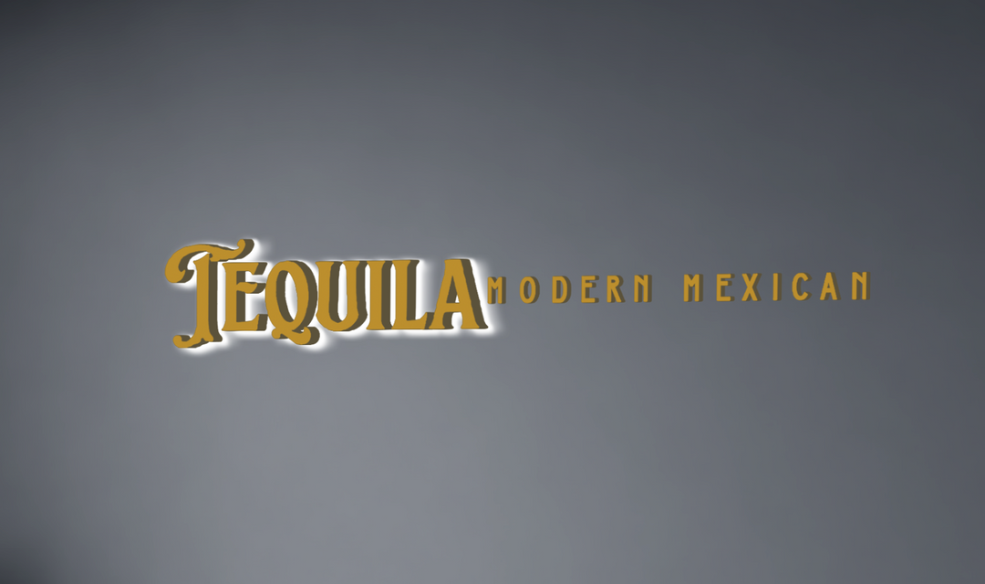 3D Metal Backlit sign for Alicia Marin