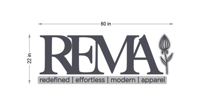 Business signage for rema abedkader