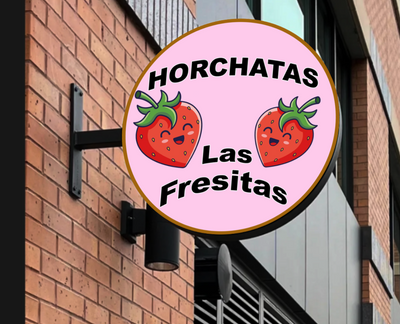 Business signage for Carlos Gonzales
