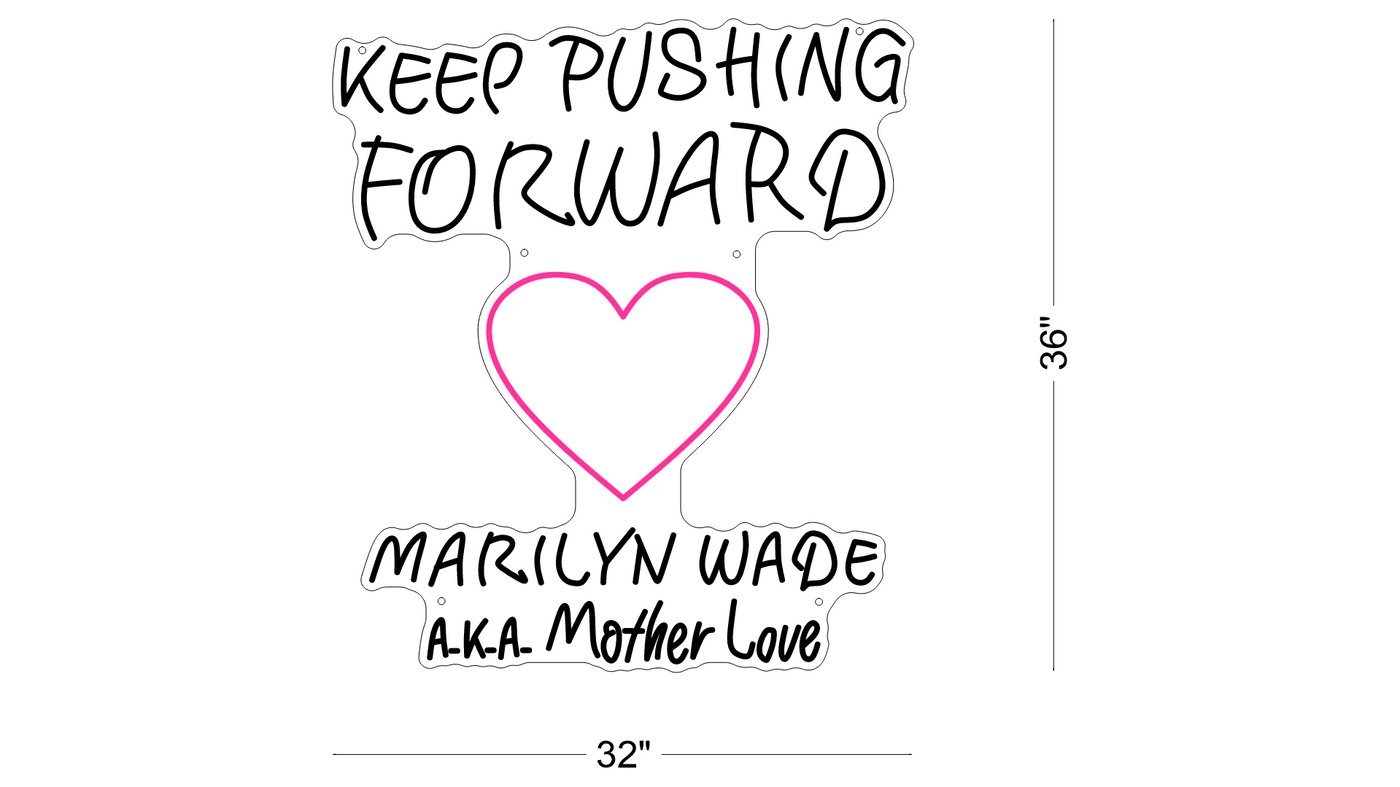 Led Neon for Marilyn Wade