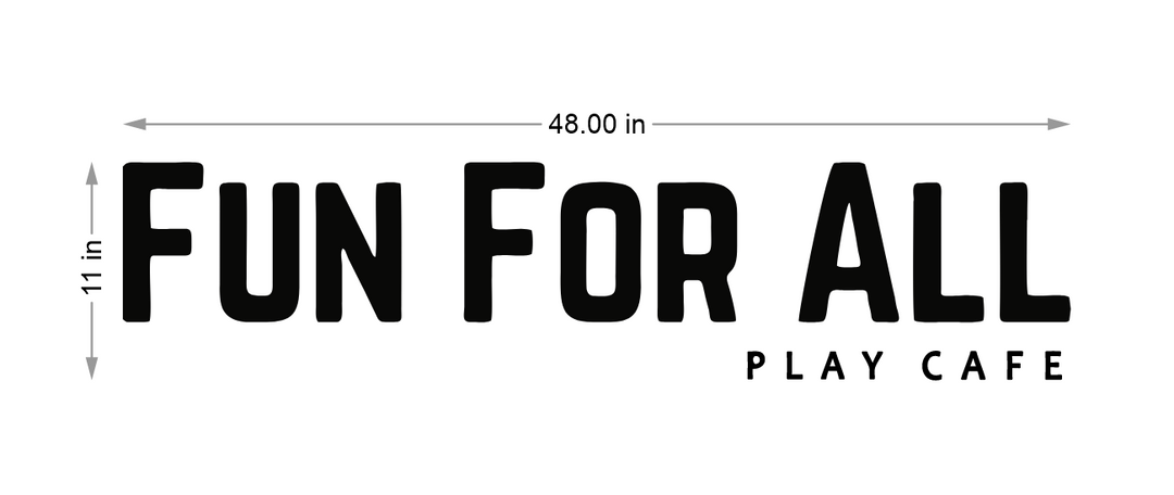 Acrylic Frontlit sign for Alyssa Johns