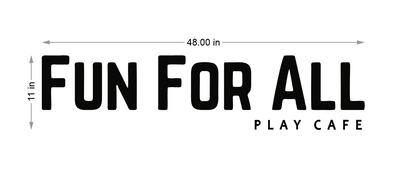 Acrylic Frontlit sign for Alyssa Johns