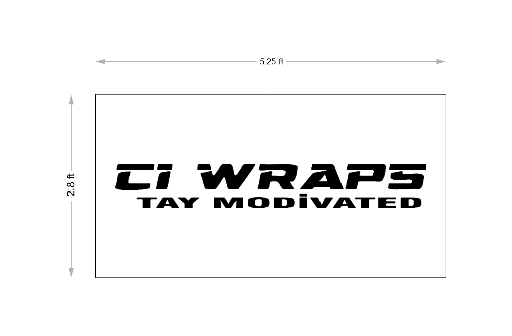 5mm Metal Sign With Backboard for Calvin Malonzo