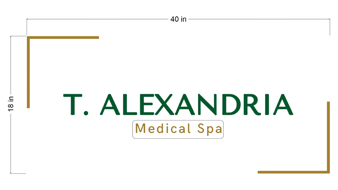 10mm acrylic sign for Tracee Wilson