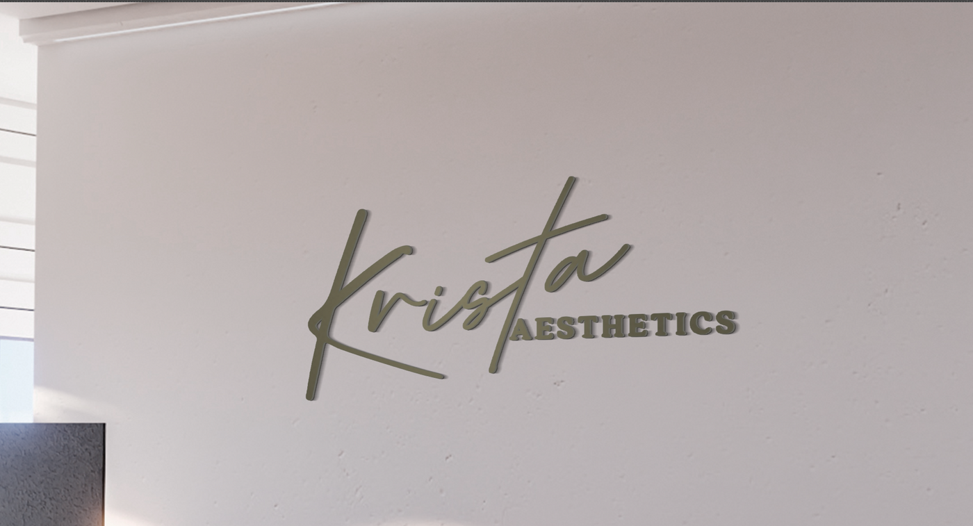 business signage for Krista Wickers
