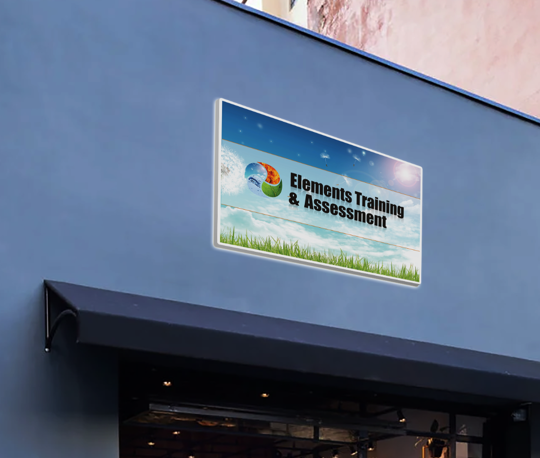 3D UV Metal Backlit sign for Matthew Stonehouse