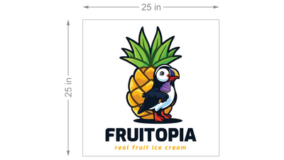 2d blade sign Fruitopia aka Jessica Hoganson