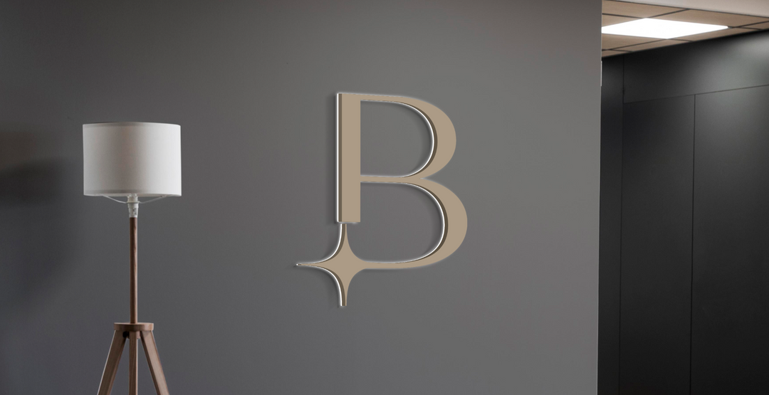 3D Metal Backlit sign for Kelley Shepard