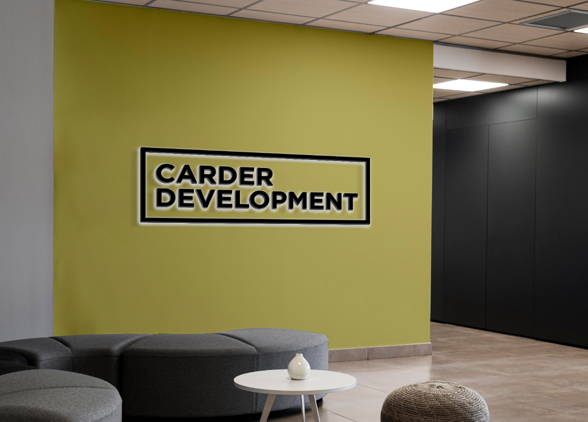 3D Metal Backlit sign Jordan Carder