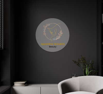 Neon Acrylic Sign for Amanda Soares