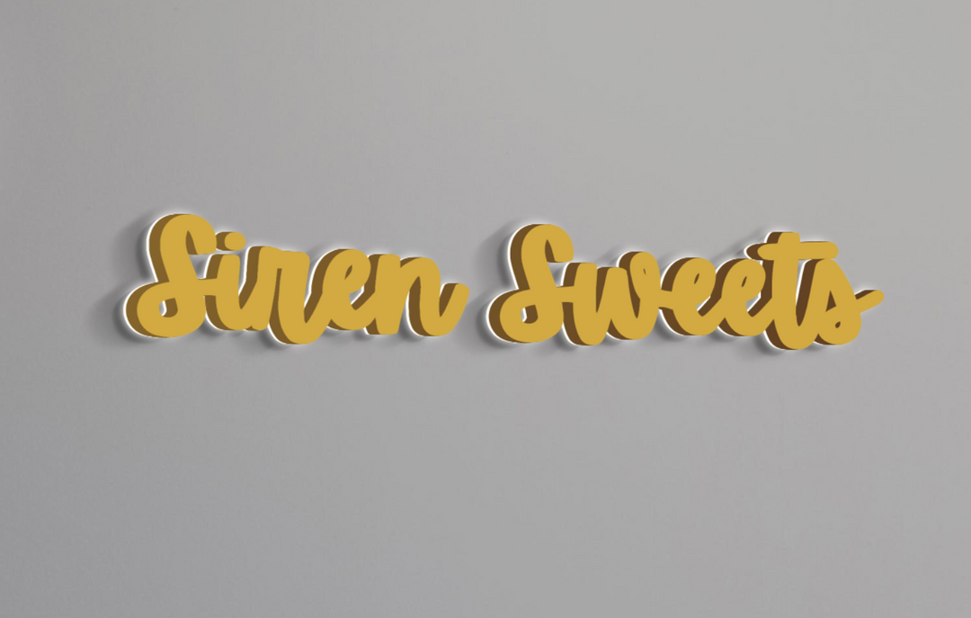 3d metal backlit for Dayna Brink