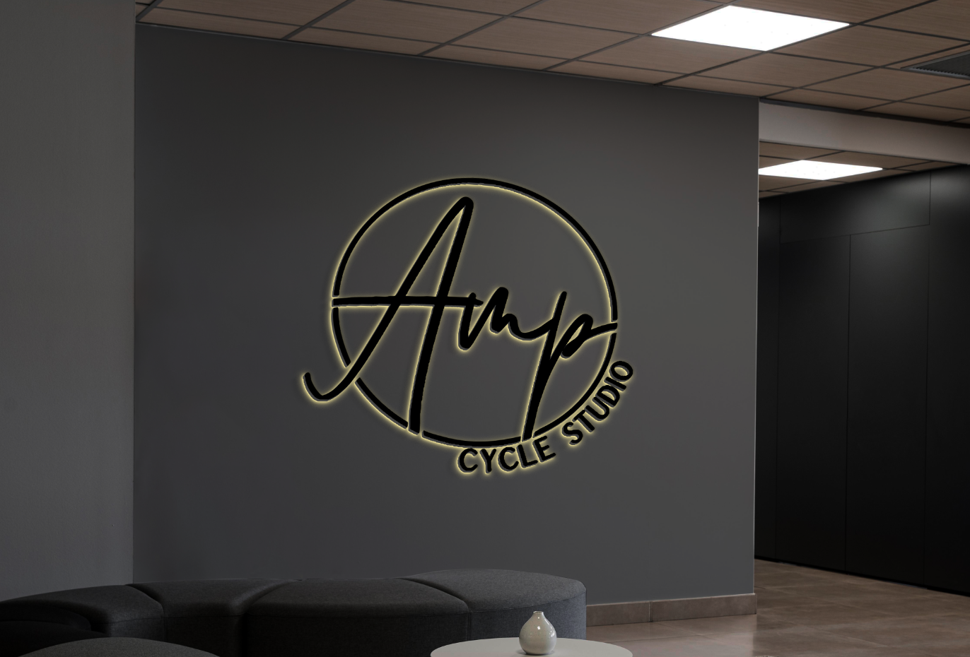 3d metal backlit for Sarah Hernandez
