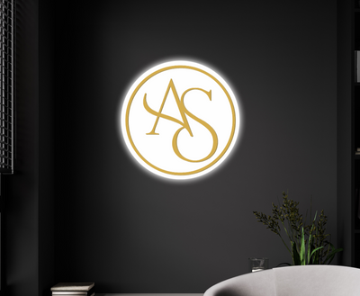 Neon Acrylic Sign for Saba Prasla