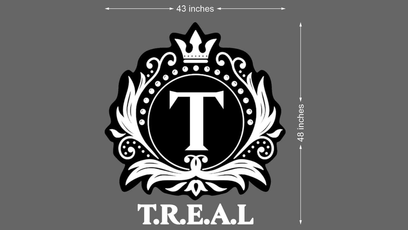 3D Acrylic Frontlit Sign for Tjai Jackson