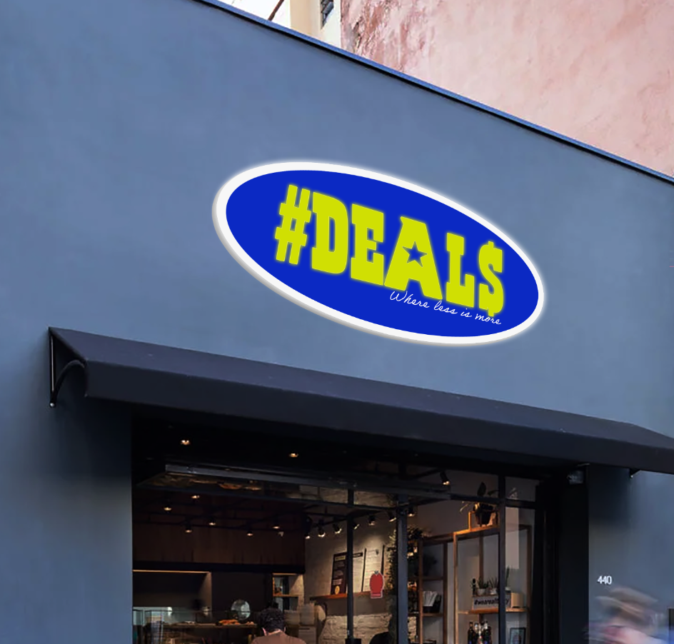 3D Business Singage for Courtney Curry