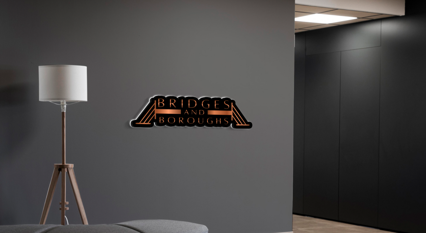 UV Metal Backlit sign for Phil Delia