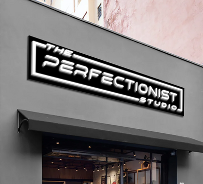 Acrylic Frontlit with backboard Sign For Jeffrey Brito