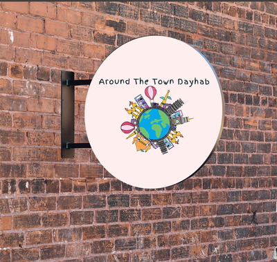 Business signage for Candace Askew