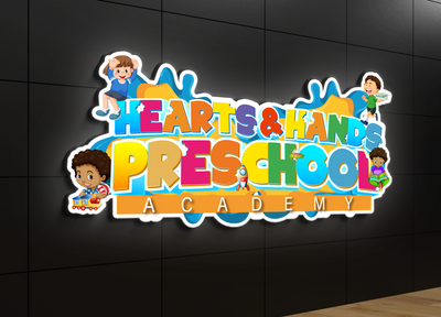3D Front-lit Sign for Khalilah