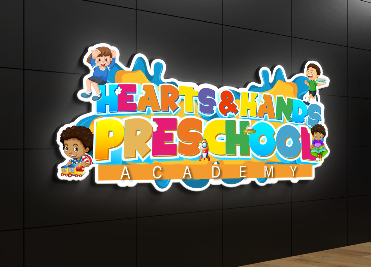 3D Acrylic Front-lit Business Sign for Khalilah