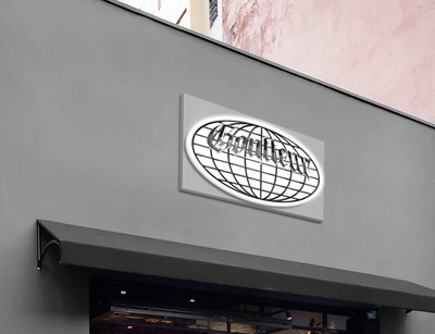 Business Sign for D Moore
