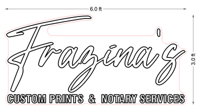 Business signage for faraz