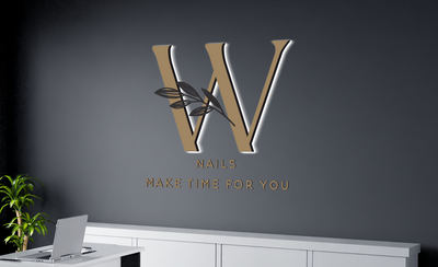 3D Metal Backlit Sign For Pok K Wilson