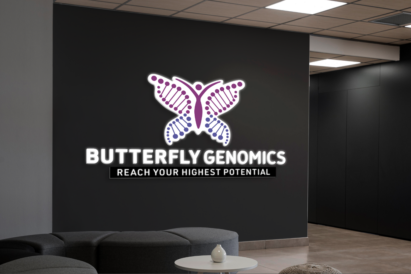 3D Acrylic Frontlit Sign