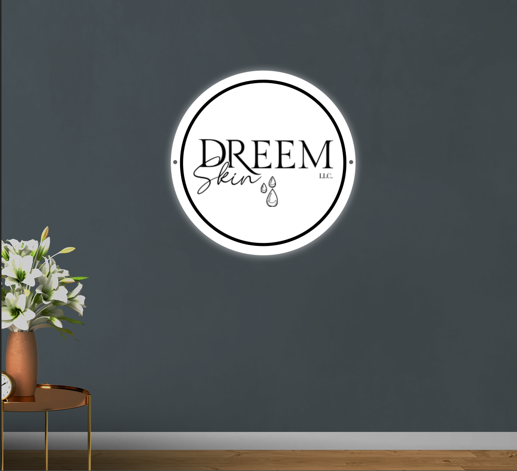 Neon Acrylic Sign For REEM