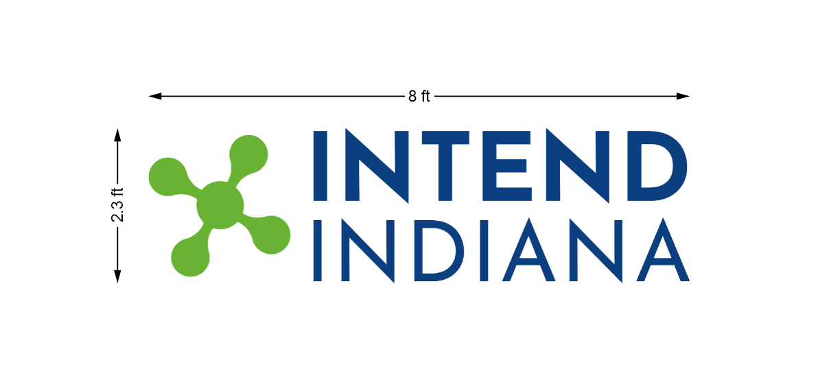 Business signage for intend