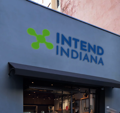 Business signage for intend