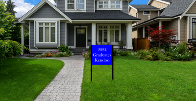 yard sign for tonja