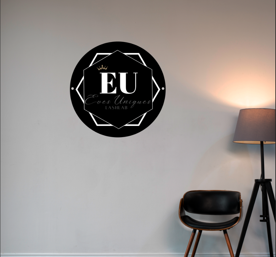 UV Acrylic Sign For Evelyn