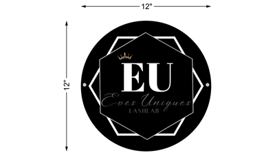 UV Acrylic Sign For Evelyn