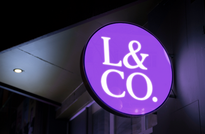 Business Signs for Leslie Flowers