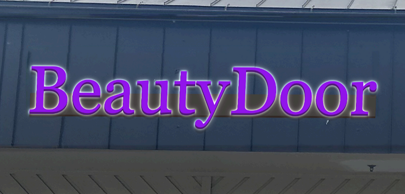 3D Metal Backlit Sign with Raceways for Manoj Kumar