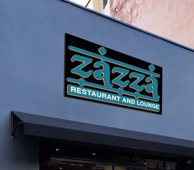 3D Metal Backlit Sign with BackBoard for Arinze Iheme