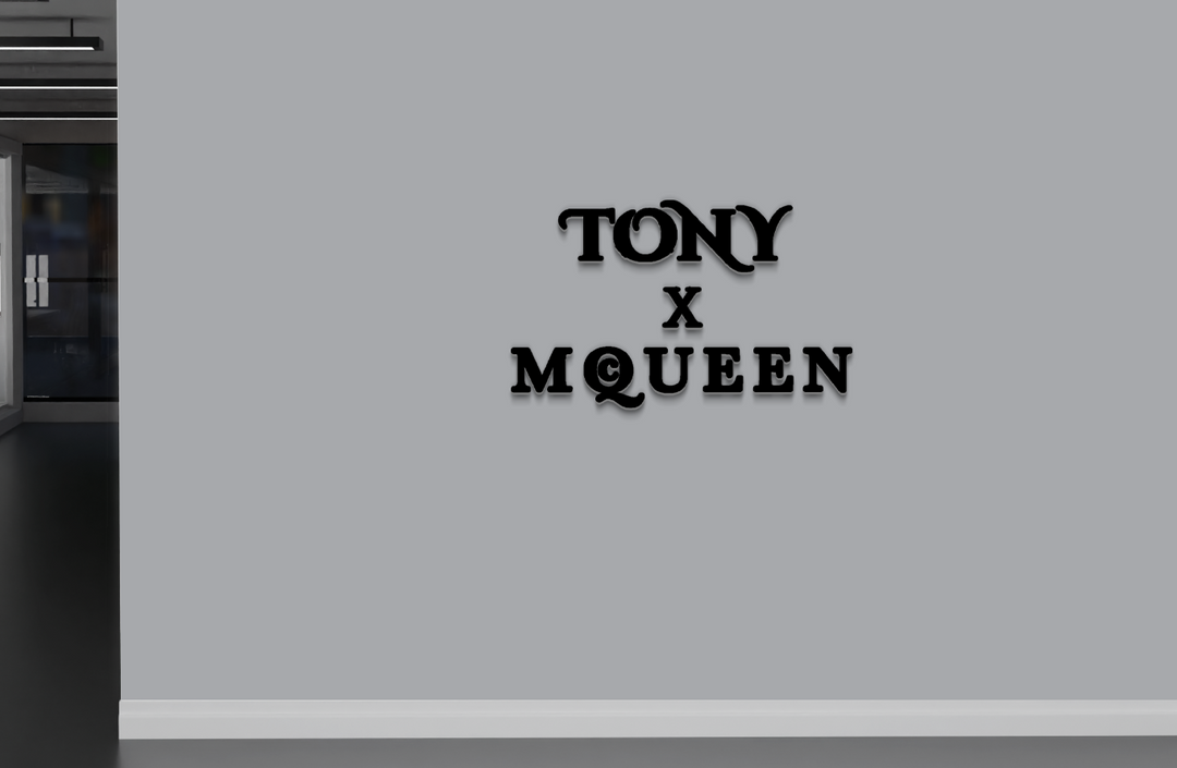 Business signage for Tony
