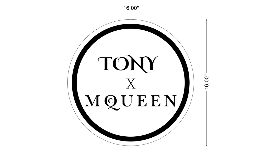 Business signage for Tony