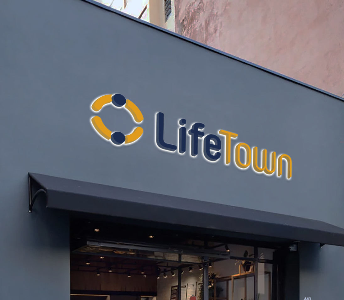 3D Metal Backlit Sign for Zalman Grossbaum
