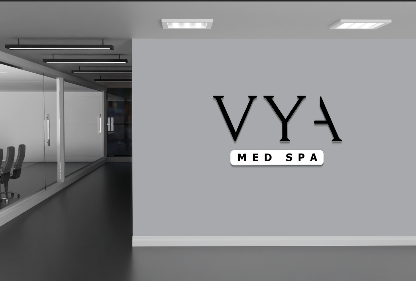 5MM UV Metal Letters Sign For Vanessa williams