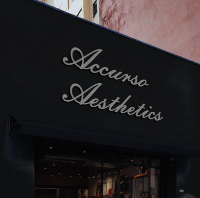 Business signage for Gina Accurso