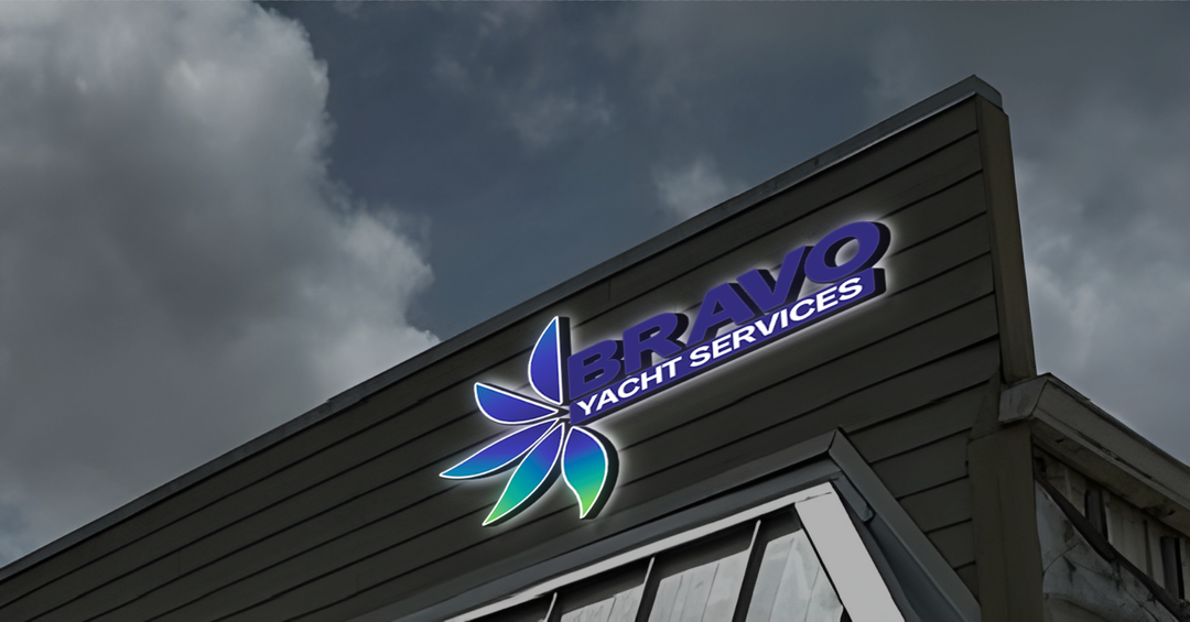 3D Acrylic Front lit UV Sign for Alejandro Bravo
