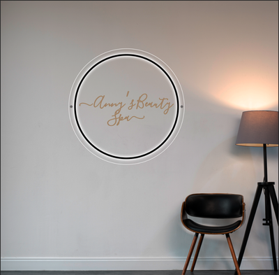 Neon acrylic for Anisley Mesa