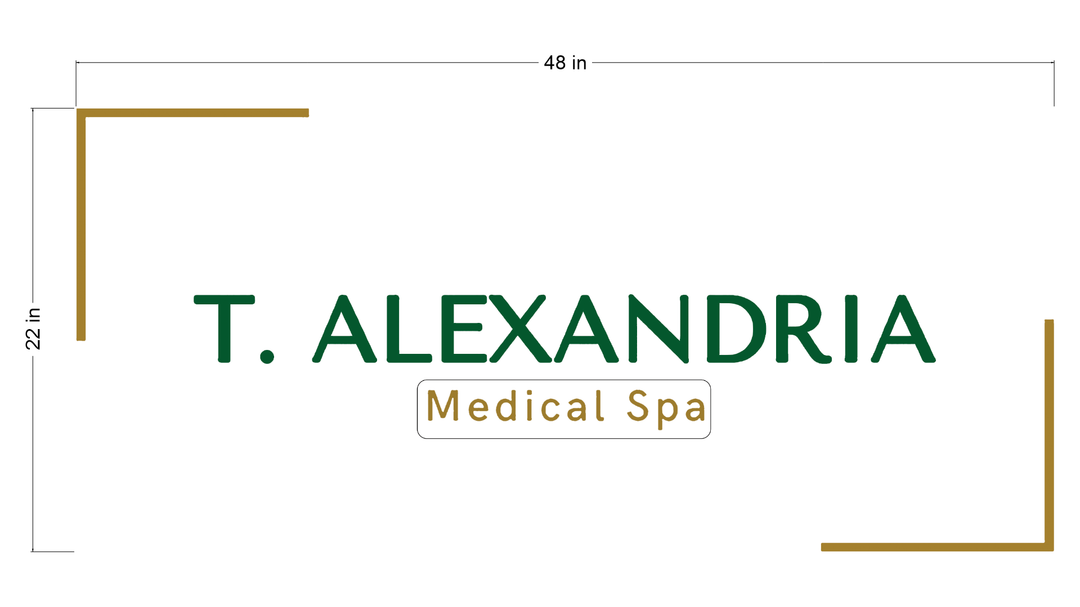 10mm acrylic sign for Tracee Wilson