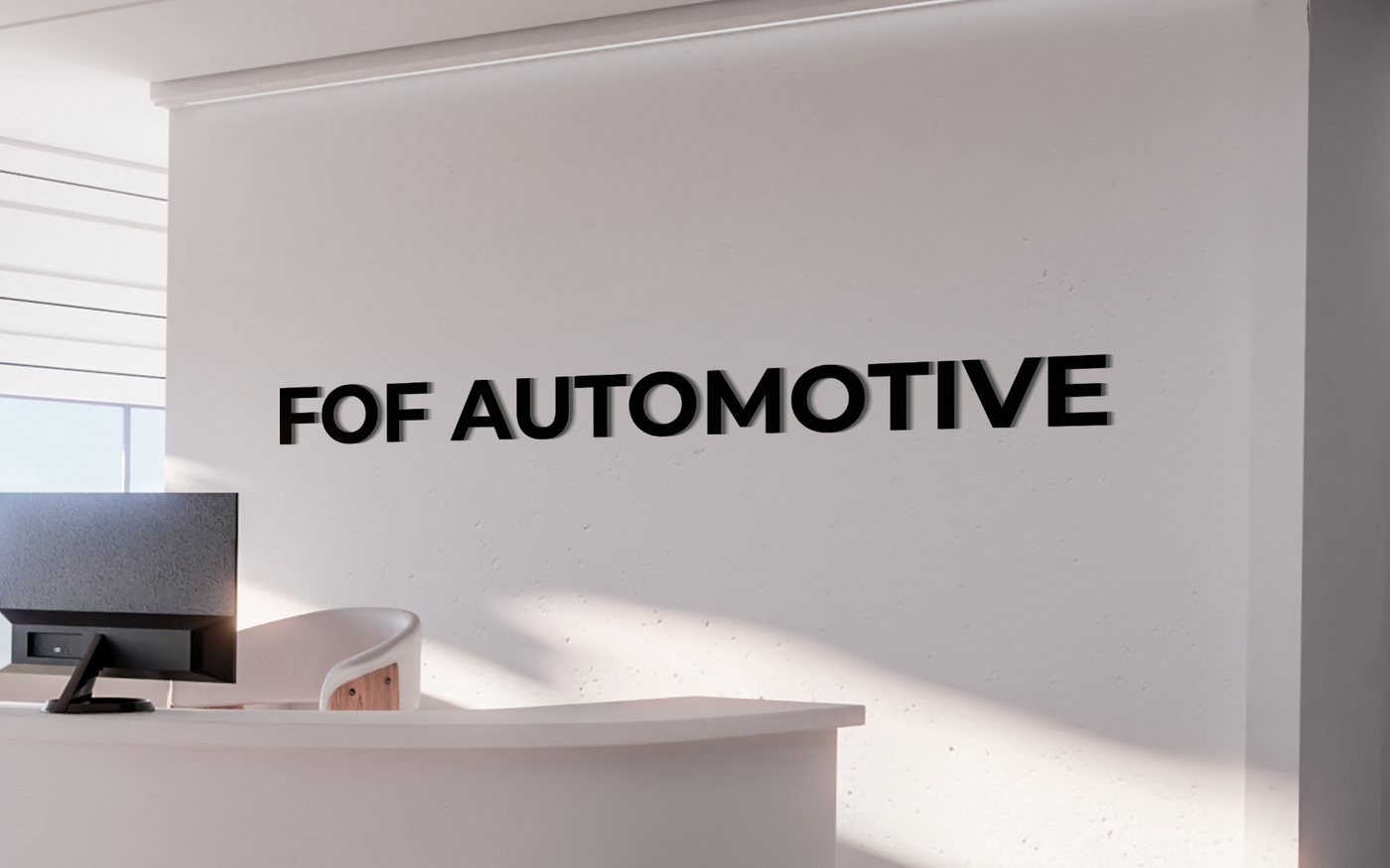 business signage for Mari Cage