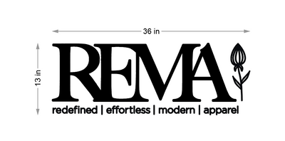 Business signage for rema abedkader